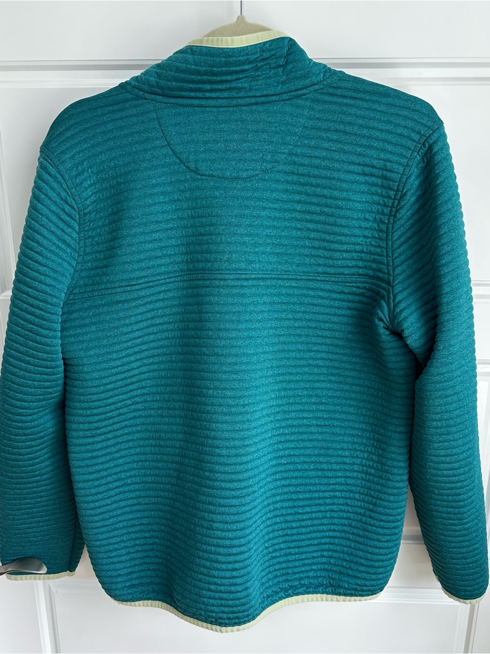 L.L.Bean Women’s Airlight Knit Pullover Quarter-Snap Closure Size Large - Picture 4 of 4